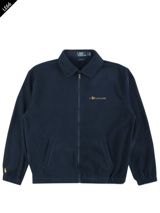 POL* x BEAM* &#039;NAVY &amp; GOLD&#039; Collection Fleece Jacket