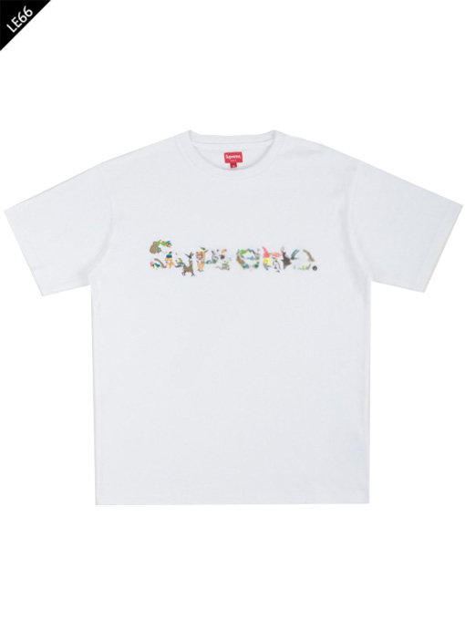 suprem* Animal Kingdom Embroidery T-Shirt