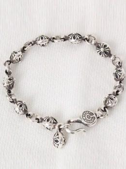 cross chain bracelet★silver925★