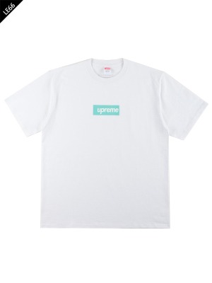 Tiffan* &amp; co x suprem* Signature logo T-Shirt 