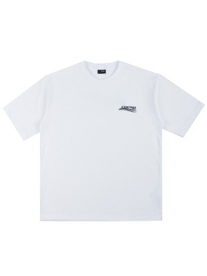 BAL. Signature Wave logo Embroidery T-shirt (NEW)  [SELECT ITEM]