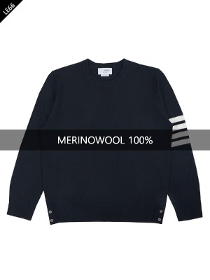 TB. Merino Wool 4-Bar Knit [NAVY]