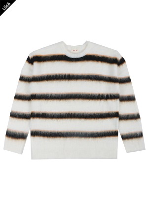 MARN* Striped Mohair Blend Sweater [재입고]