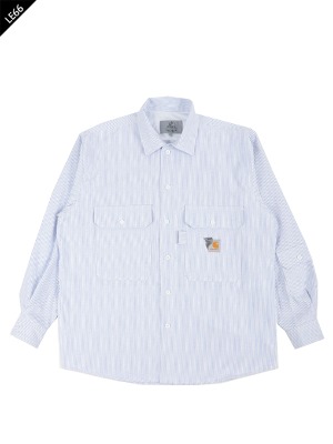 carhart* x INVINCIBLE L/S Stripes Shirt